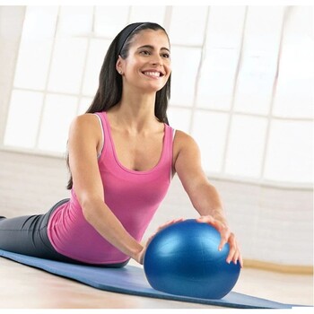 25 εκ. Anti-Burst Yoga Ball Pilates Matte Surface Fitness Παχύ, ανθεκτικό στις εκρήξεις, Ανθεκτικές μπάλες PVC Pilate Σχήμα σώματος Πόδια Γοφοί