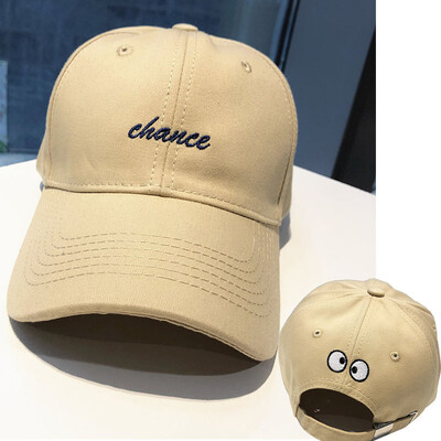 Pălărie sport în aer liber 24 șapcă de baseball amuzantă cu bataturi de personalitate nouă Literă simplă Totul ocazional cuplu de studenți Pălărie cu boruri curbate