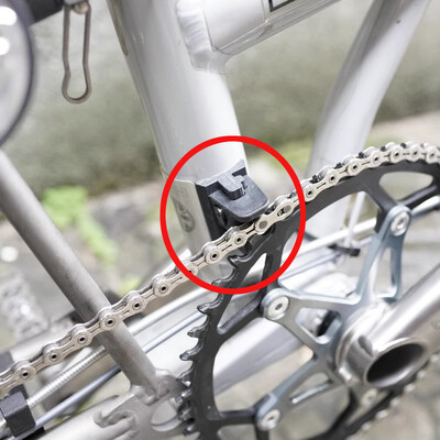 Unionjack első láncstabilizátor brompton láncstabilizátorhoz ACP Tline pom anyagú titán csavar