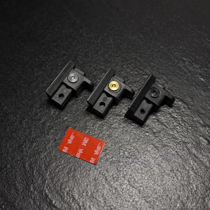 Predný stabilizátor reťaze Unionjack pre stabilizátor reťaze Brompton ACP Tline, materiál POM, titánová skrutka