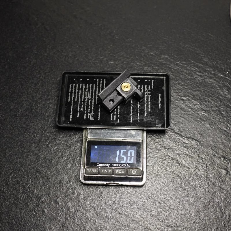 Predný stabilizátor reťaze Unionjack pre stabilizátor reťaze Brompton ACP Tline, materiál POM, titánová skrutka