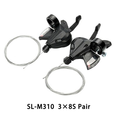 3 x 8 pakāpju pārnesumu pārslēgšanas sviras pārslēdzējs labās puses kreisās puses velosipēda pārslēdzējs Acera Shimano SL-M310 kalnu hibrīda velosipēda pārslēgšanas velosipēda daļām