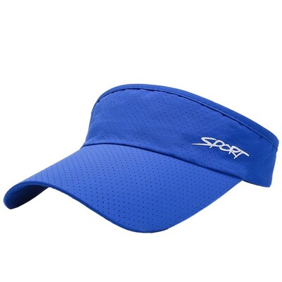 Modni jednobojni šešir za sunčanje s UV zaštitom Ženski ljetni šešir sa šilterom za zaštitu od sunca Sport Trčanje Tenis Golf Kapa Prazan cilindar