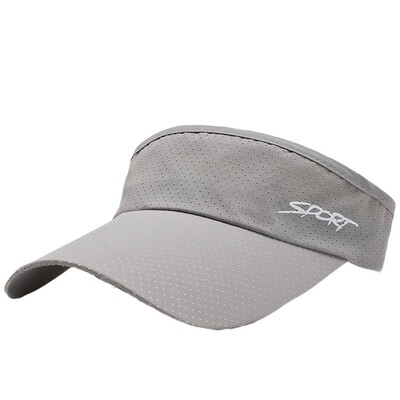 Modni jednobojni šešir za sunčanje s UV zaštitom Ženski ljetni šešir sa šilterom za zaštitu od sunca Sport Trčanje Tenis Golf Kapa Prazan cilindar