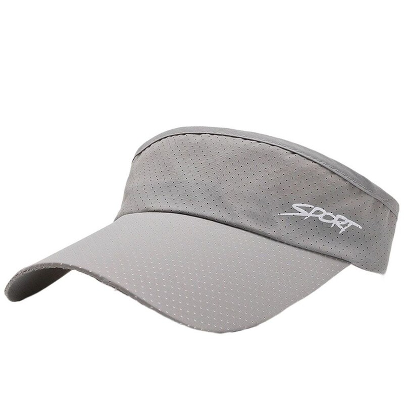 Modni jednobojni šešir za sunčanje s UV zaštitom Ženski ljetni šešir sa šilterom za zaštitu od sunca Sport Trčanje Tenis Golf Kapa Prazan cilindar