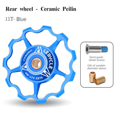 1kom planinski cestovni bicikl 11T Stražnji mjenjač od aluminijske legure Keramički ležaj Vodeći kotač Kotač bicikla