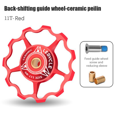 1kom planinski cestovni bicikl 11T Stražnji mjenjač od aluminijske legure Keramički ležaj Vodeći kotač Kotač bicikla