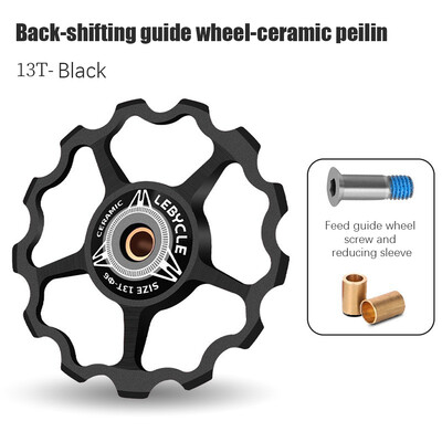 1kom planinski cestovni bicikl 11T Stražnji mjenjač od aluminijske legure Keramički ležaj Vodeći kotač Kotač bicikla