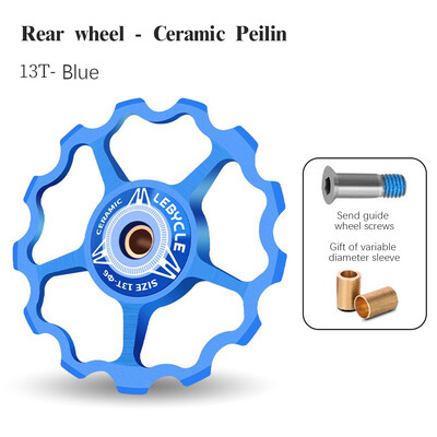 1kom planinski cestovni bicikl 11T Stražnji mjenjač od aluminijske legure Keramički ležaj Vodeći kotač Kotač bicikla