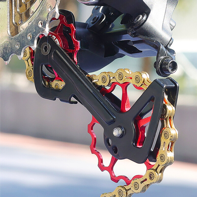 1kom planinski cestovni bicikl 11T Stražnji mjenjač od aluminijske legure Keramički ležaj Vodeći kotač Kotač bicikla