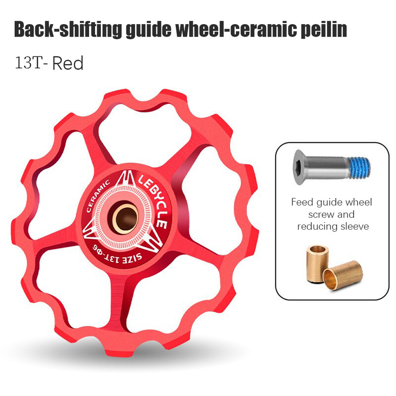 1kom planinski cestovni bicikl 11T Stražnji mjenjač od aluminijske legure Keramički ležaj Vodeći kotač Kotač bicikla