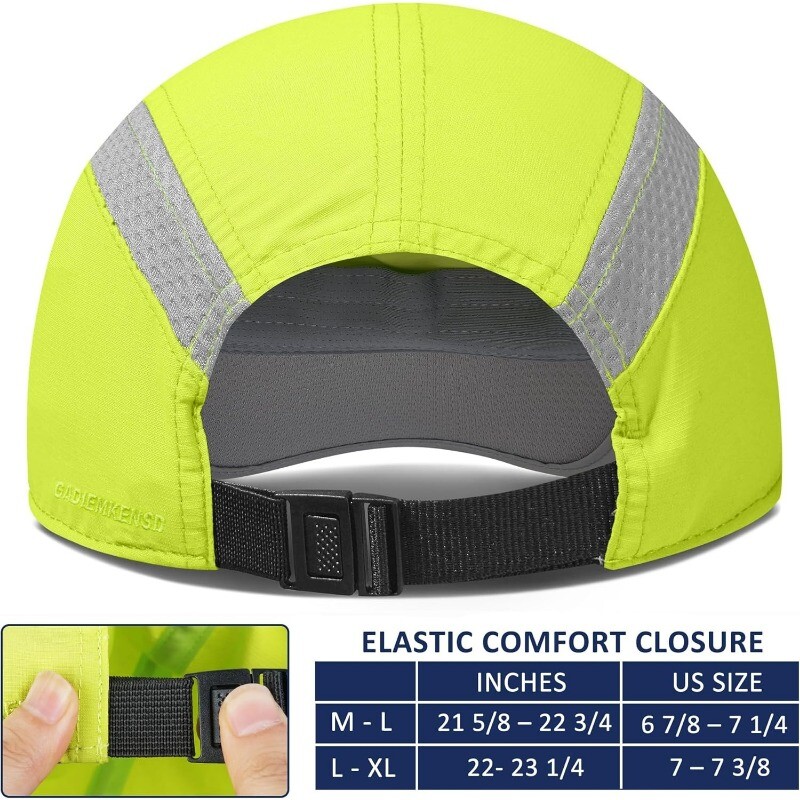 GADIEMKENSD Dry Running Baseball Summer Mesh 8 boja Gorras Cap Cap Visor Mens Hat Sport Cool Fashion Hot Quick Outdoor Popular