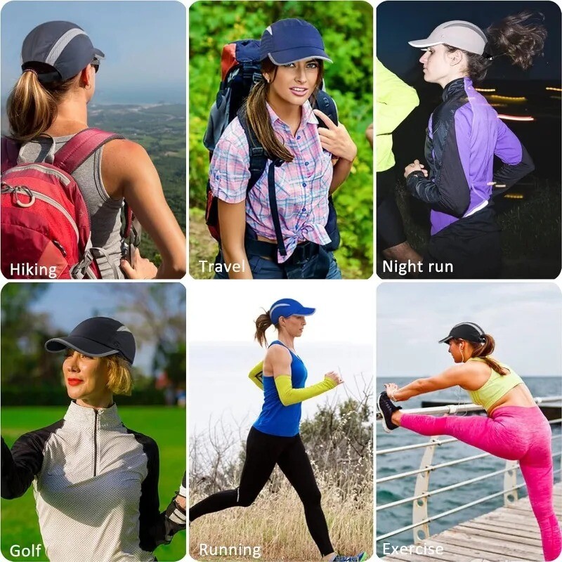 GADIEMKENSD Dry Running Baseball Summer Mesh 8 boja Gorras Cap Cap Visor Mens Hat Sport Cool Fashion Hot Quick Outdoor Popular