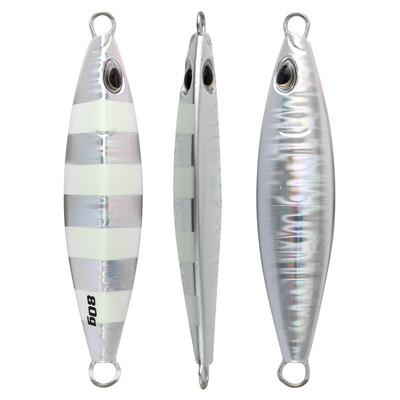 JiggingPro 60g 80g 100g Koika Jig Slow Fall Jigging Naluca Slow Pitch Metal Jigs Naluca de pescuit in apa sarata
