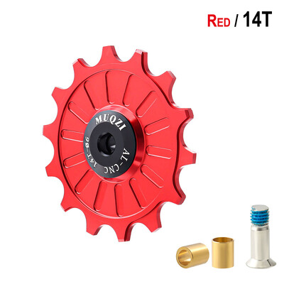 11 12 13 14 15 16 17T zubi Aluminijska legura Keramički ležaj MTB cestovni brdski bicikl Bicikl Stražnji mjenjač Vodilica kotačić