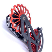 Stražnji mjenjač s keramičkim ležajem od ugljičnih vlakana Jockey remenica 17T za SRAM Red AXS/Force AXS za Shimano 4600/4700/5700