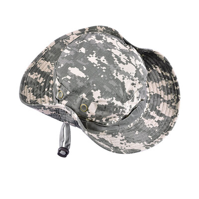 Υπαίθρια αθλήματα Boonie Καπέλο Camo Ανδρικά Καπέλα για τον ήλιο Καπέλα γυμναστικής Ταξίδια Κάμπινγκ Ψάρεμα Πεζοπορία Καπέλα κυνηγιού