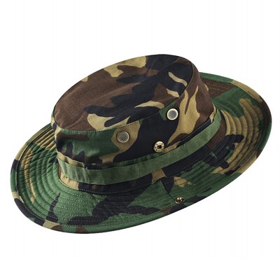 Υπαίθρια αθλήματα Boonie Καπέλο Camo Ανδρικά Καπέλα για τον ήλιο Καπέλα γυμναστικής Ταξίδια Κάμπινγκ Ψάρεμα Πεζοπορία Καπέλα κυνηγιού