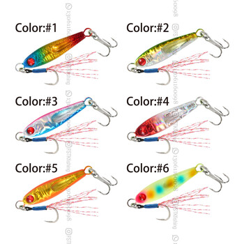 Micro Metal Jig Shore Casting Spoon Saltwater 1,7g 3g 5g 7g 10g Shore Casting Jigging lure Jack Fishing lure Bit Τεχνητό δόλωμα