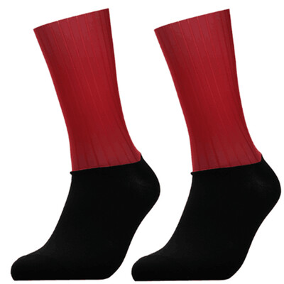 Protišmykové silikónové letné aero ponožky Whiteline Cyklistické ponožky pre mužov, cyklistické športové a bežecké cyklistické ponožky Calcetines