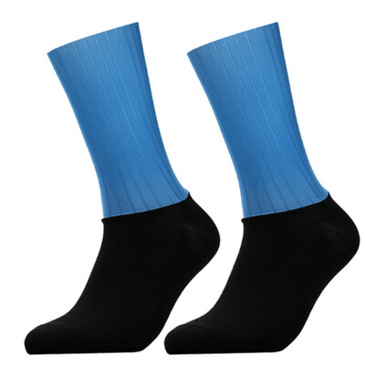 Protišmykové silikónové letné aero ponožky Whiteline Cyklistické ponožky pre mužov, cyklistické športové a bežecké cyklistické ponožky Calcetines