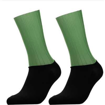 Protišmykové silikónové letné aero ponožky Whiteline Cyklistické ponožky pre mužov, cyklistické športové a bežecké cyklistické ponožky Calcetines