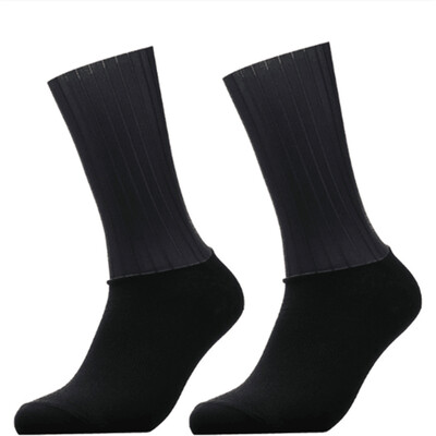 Protišmykové silikónové letné aero ponožky Whiteline Cyklistické ponožky pre mužov, cyklistické športové a bežecké cyklistické ponožky Calcetines