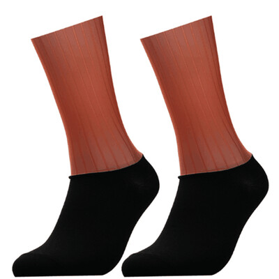 Protišmykové silikónové letné aero ponožky Whiteline Cyklistické ponožky pre mužov, cyklistické športové a bežecké cyklistické ponožky Calcetines