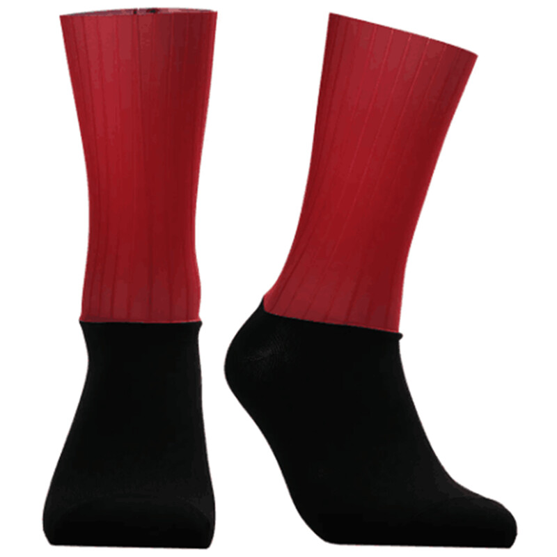 Protišmykové silikónové letné aero ponožky Whiteline Cyklistické ponožky pre mužov, cyklistické športové a bežecké cyklistické ponožky Calcetines