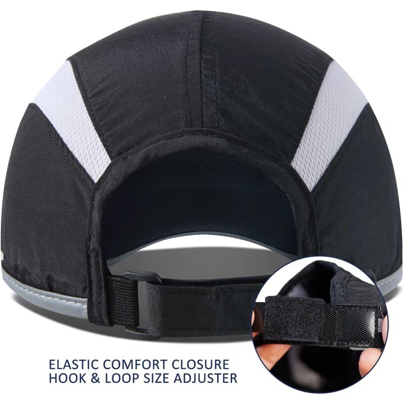 GADIEMKENSD reflektirajuća sklopiva vanjska kapa nestrukturiranog dizajna UPF 50+ Sportske kape za zaštitu od sunca za žene i muškarce