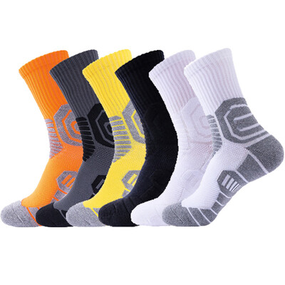 6 pari Sportske profesionalne biciklističke čarape Košarka Nogomet Nogomet Trčanje Treking čarape Calcetines Ciclismo Hombre Muškarci Žene