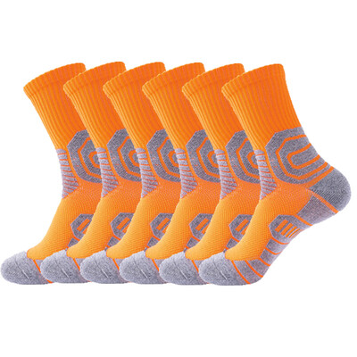 6 pari Sportske profesionalne biciklističke čarape Košarka Nogomet Nogomet Trčanje Treking čarape Calcetines Ciclismo Hombre Muškarci Žene