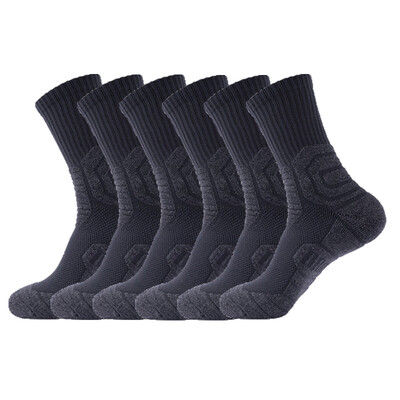 6 pari Sportske profesionalne biciklističke čarape Košarka Nogomet Nogomet Trčanje Treking čarape Calcetines Ciclismo Hombre Muškarci Žene