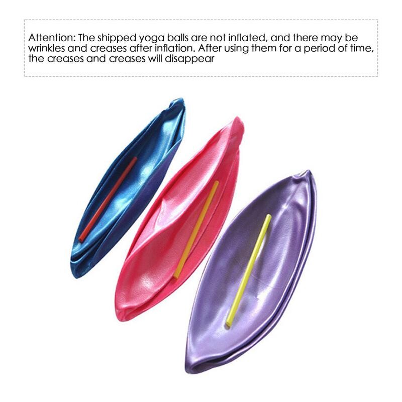 Barre Ball matēta pārnēsājama stabilitātes bumba 5,91 collas gurnu pacelšanai Mājas sporta zāles aprīkojums vingrošanai uzlabo līdzsvaru