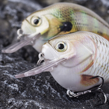 CCLTBA Crankbait Риболовни примамки 7,5 cm 15,3 g Плаващи колебливи твърди примамки Square Bill Lip Crank Bait Lure Изкуствени риболовни принадлежности