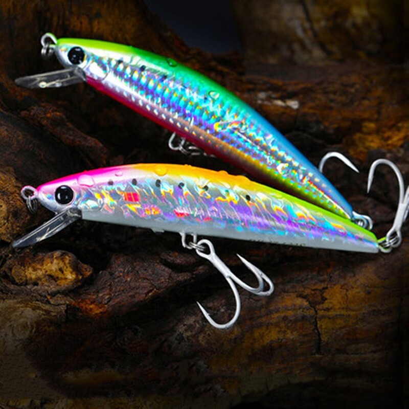 120MM/40g Tvrdi mamac Umjetni mamac Slana voda Mamac za pecanje Pribor za pecanje Potapajući mamac za gavca Big Minnow mamac za pecanje Dodaci