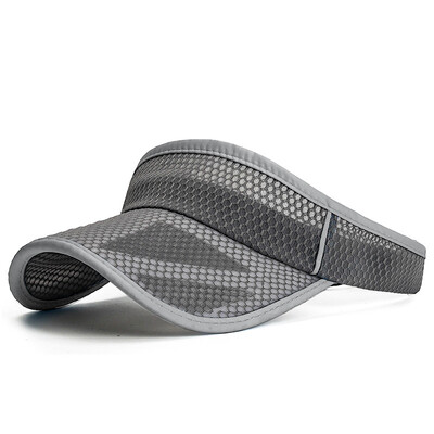 Muškarci Žene Kape Ljetni sportovi Šeširi za sunčanje Kapa za trčanje s UV zaštitom Podesiva bejzbol kapa s praznim gornjim vizirom Tenis Kape za golf