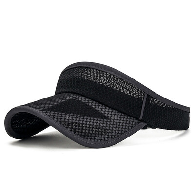 Muškarci Žene Kape Ljetni sportovi Šeširi za sunčanje Kapa za trčanje s UV zaštitom Podesiva bejzbol kapa s praznim gornjim vizirom Tenis Kape za golf