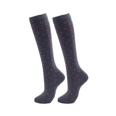 Спортни компресионни чорапи Медицински чорапи за кърмачки за колоездене, бягане във фитнес зала, атлетични циркулационни чорапи, дамски, мъжки, велосипедни чорапи