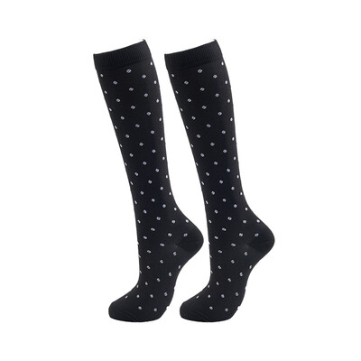 Спортни компресионни чорапи Медицински чорапи за кърмачки за колоездене, бягане във фитнес зала, атлетични циркулационни чорапи, дамски, мъжки, велосипедни чорапи