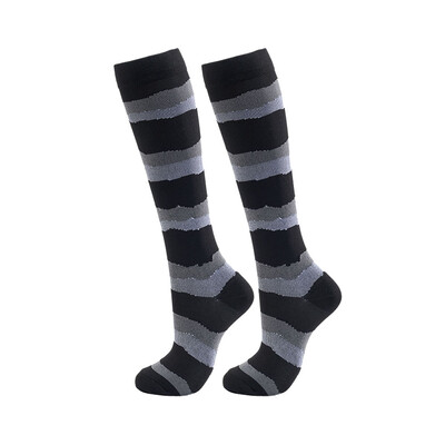 Спортни компресионни чорапи Медицински чорапи за кърмачки за колоездене, бягане във фитнес зала, атлетични циркулационни чорапи, дамски, мъжки, велосипедни чорапи