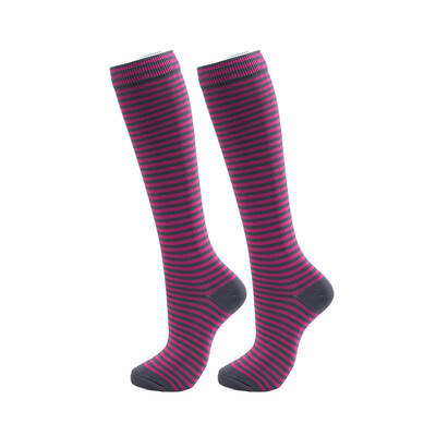 Спортни компресионни чорапи Медицински чорапи за кърмачки за колоездене, бягане във фитнес зала, атлетични циркулационни чорапи, дамски, мъжки, велосипедни чорапи