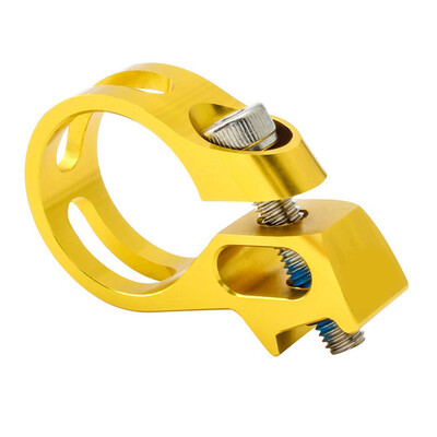 1x kalnu velosipēda pārnesumkārbas pārnesumkārbas skavas gredzena alumīnija sakausējums SRAM 45X22X12mm pārslēgšanas bremžu sviras fiksētā gredzena velosipēda daļai