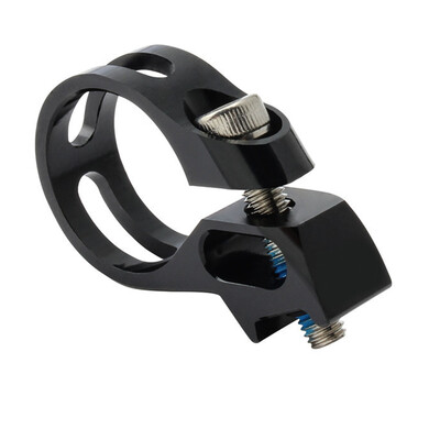 1x kalnu velosipēda pārnesumkārbas pārnesumkārbas skavas gredzena alumīnija sakausējums SRAM 45X22X12mm pārslēgšanas bremžu sviras fiksētā gredzena velosipēda daļai