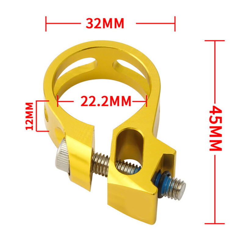 1x kalnų dviračio pavarų dėžės perjungimo spaustuko žiedas, aliuminio lydinys, skirtas SRAM 45X22X12 mm perjungimo stabdžių svirties fiksuota dviračio žiedo dalis