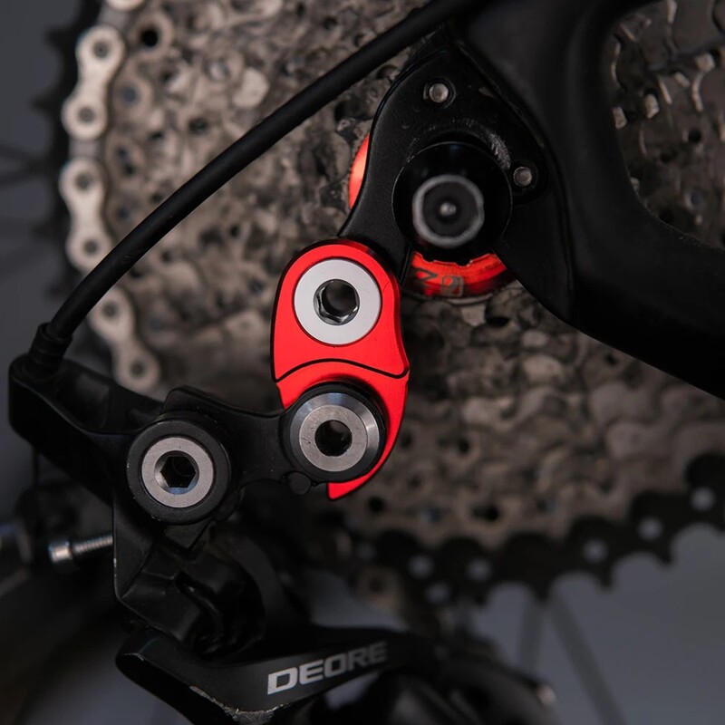 Dviračio galinio pavarų perjungiklio pakabos ilgintuvas Aliuminis plento dviračio MTB dviračių rėmo pavaros uodegos kablio ilgintuvas