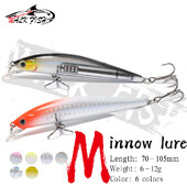 WALK FISH Suspending Minnow 6g 9g 12g mamac za ribolov Profesionalni sustav gravitacijske ravnoteže Hard Bait Crank Wobbler Pesca Swimbait
