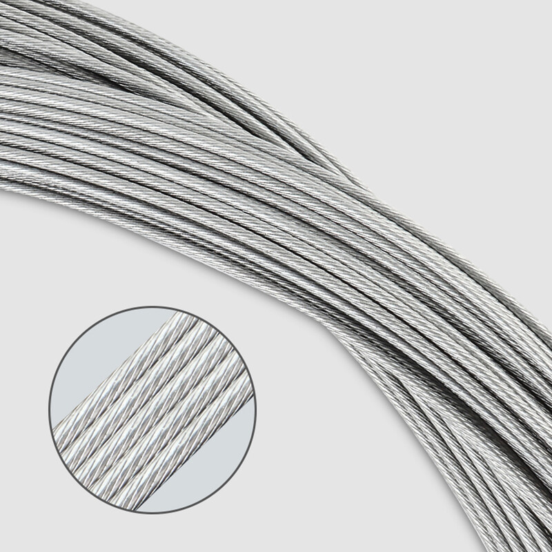 2,8 mm dviračio perjungimo trosas, atsparus dilimui, aukštai temperatūrai atsparus dviračio galinio pavarų perjungiklio viela, skirta „Brompton“ sulankstomam dviračiui