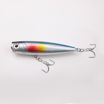 110 mm 25 g plávajúca popperová návnada na morský rybolov s dlhým záberom, umelá rybárska návnada na povrchový rybolov, plastová tvrdá návnada, rybárske potreby