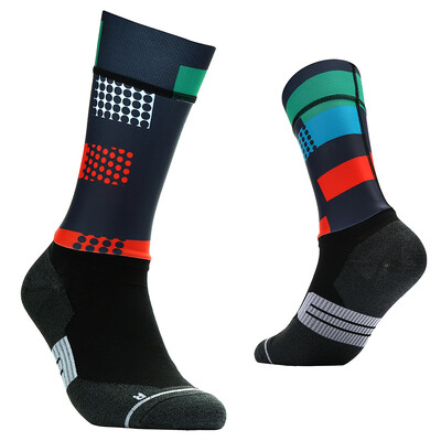 2023 Nove kompresijske sportske čarape protiv klizanja Profesionalne biciklističke čarape Biciklističke muške i ženske sportske čarape Trkaće biciklističke čarape
